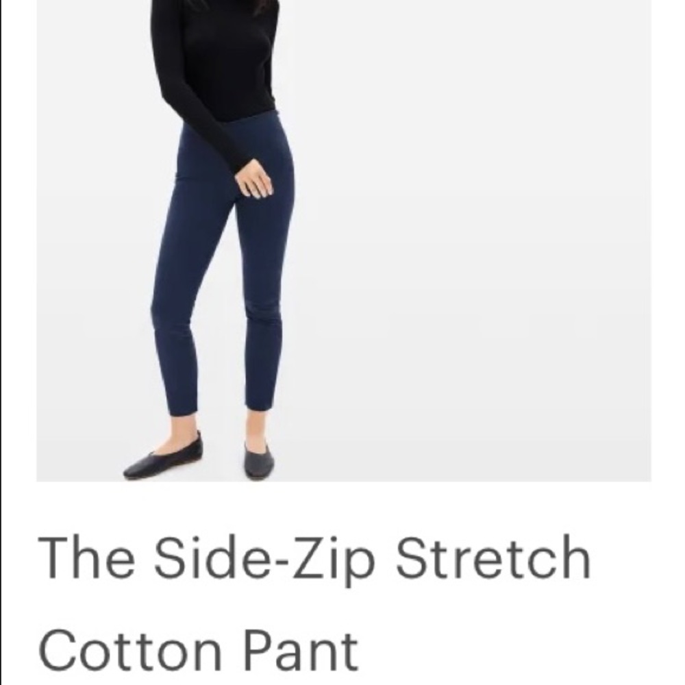 Everlane side zip pant
